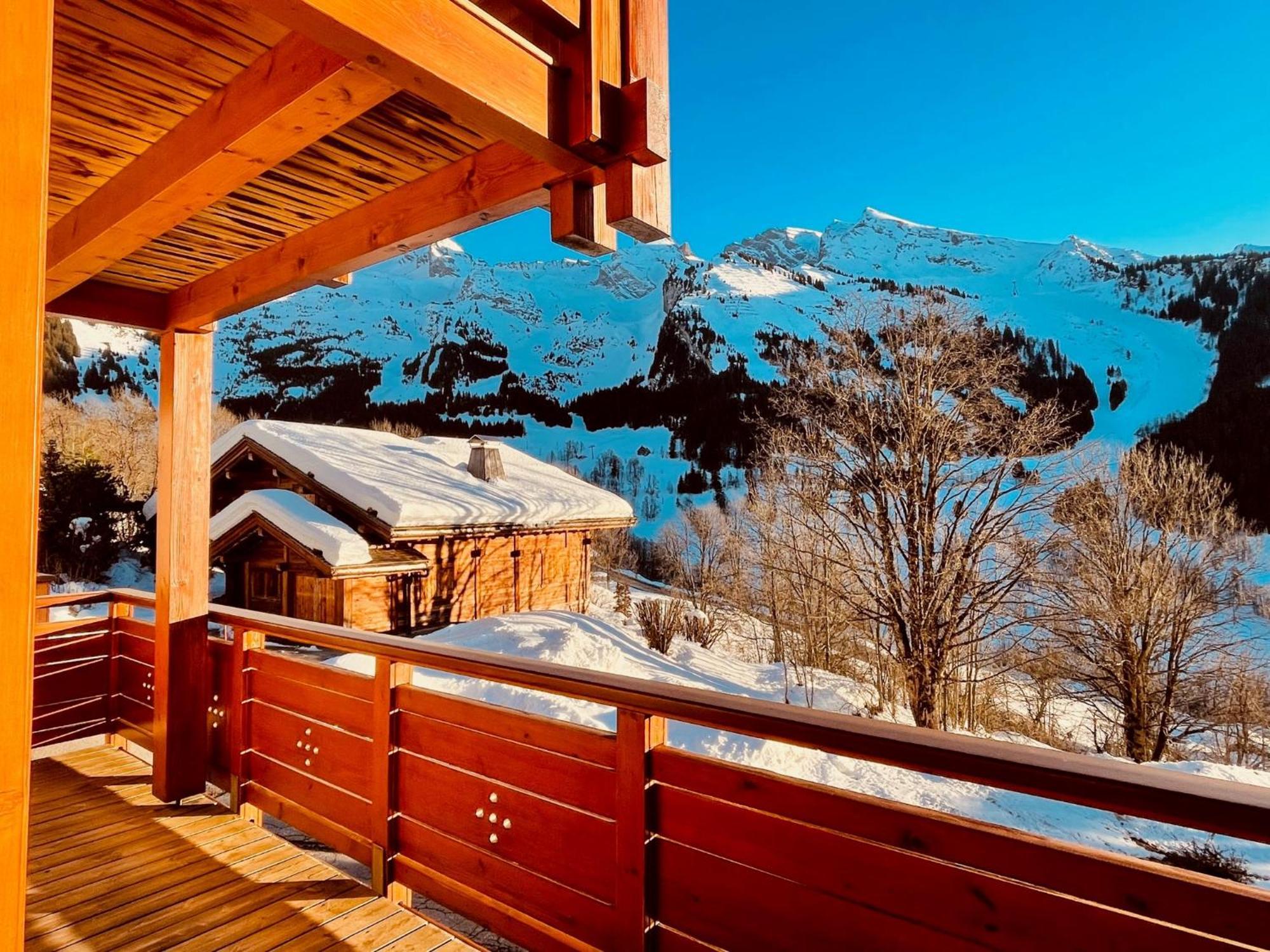 Cosymontagne - Le Chalet - 3Ch - 8 Pers- Terrasse Sud, Magnifique Vue Ла-Клюсаз Экстерьер фото